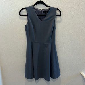 Gray Sleeveless Theory Dress for Work